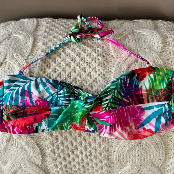 Gorgeous VIBRANT Tropical CATALINA Hipster BIKINI M 8-10 - Picture 8 of 12